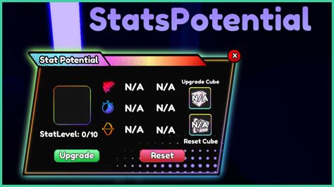 Stat Upgrade .